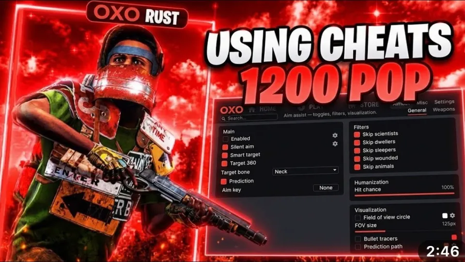 Rust Cheats Guarantee Dominating Wipe Day Performance with Affordable Hacks
